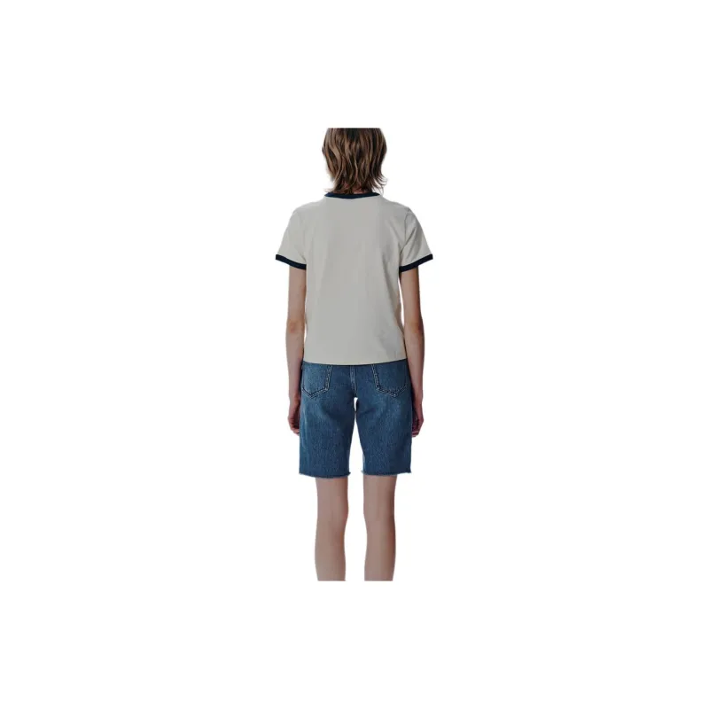 MARITHE FRANCOIS GIRBAUD SS24 Regular T Shirt Women's Ivory-3
