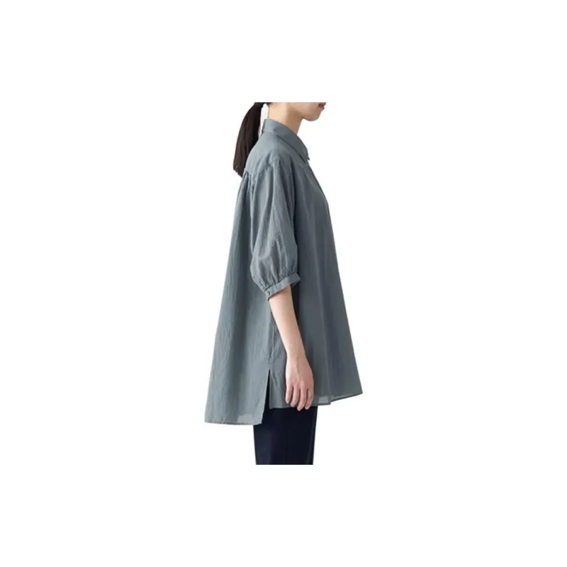 MUJI Shirts Women's-10