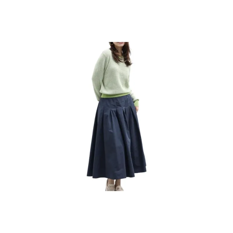 Beams Casual Long Skirt Women's-15