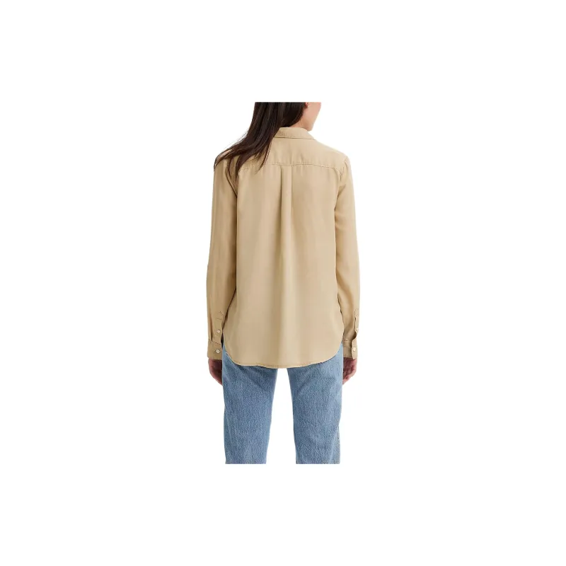 Levi’s Doreen Utility Shirt Shirt Women's Khaki-4
