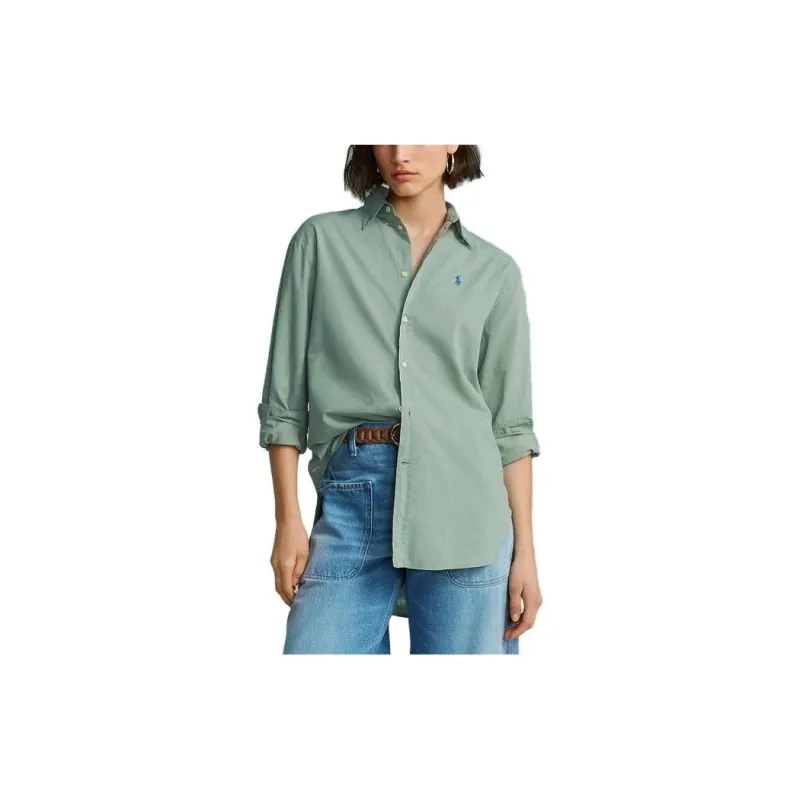 Polo Ralph Lauren SS23 Shirt Women's Green-2
