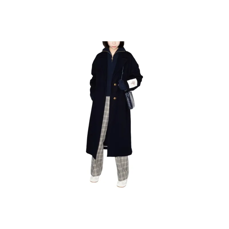 Golden Goose Drop Shoulder Single Breasted Coat-1