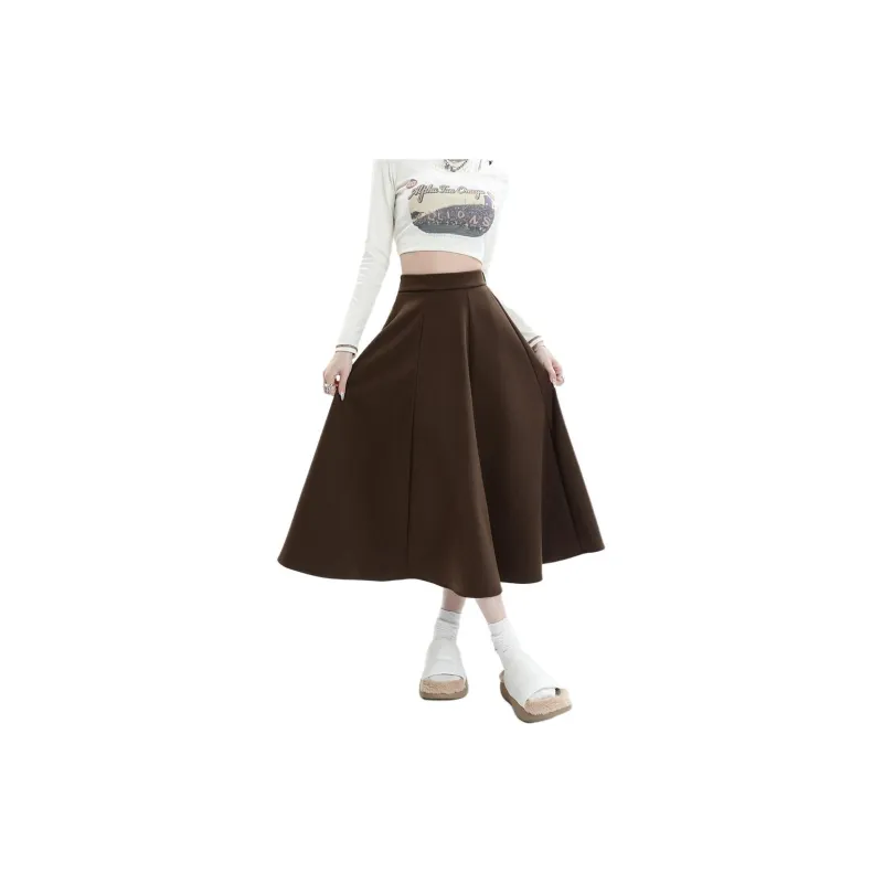 Kazakhstan Casual Long Skirts Women's-0