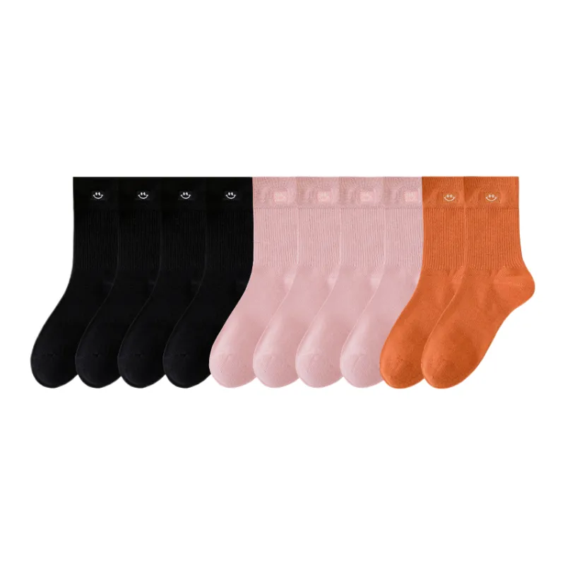 Lan Miao Mid Calf Socks Women's 10 Pack-2
