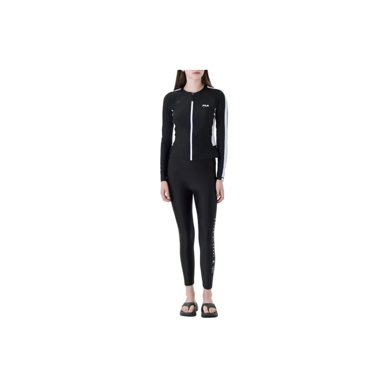 FILA Two Piece Swimsuit Women's Black-2