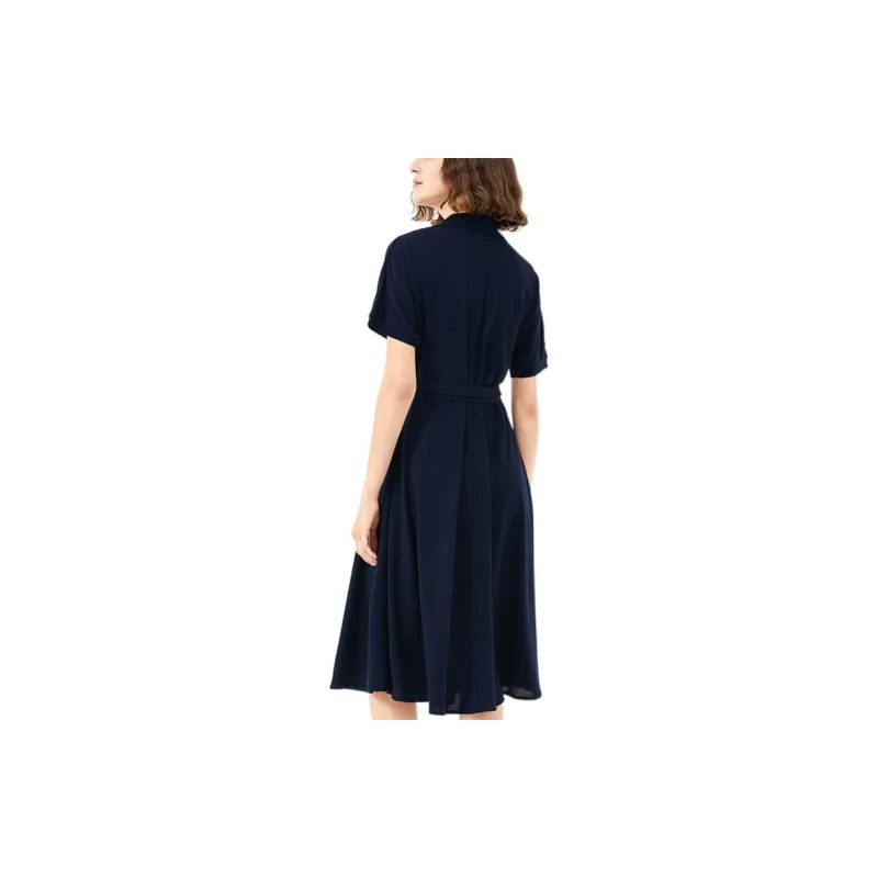 LACOSTE SS22 Dress Dark Blue-2
