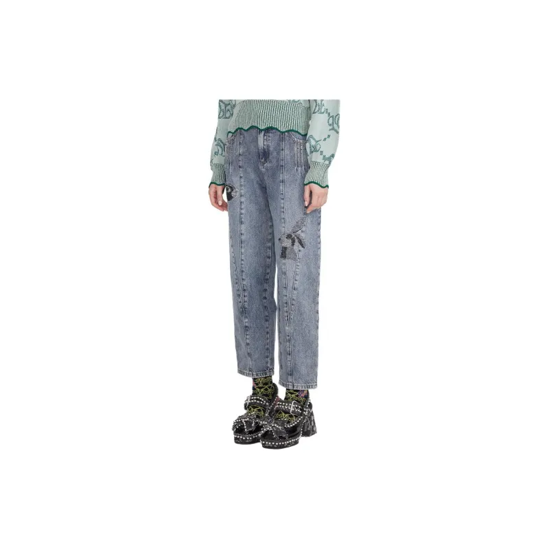 LULUALWAYS Jeans Women's Blue-3