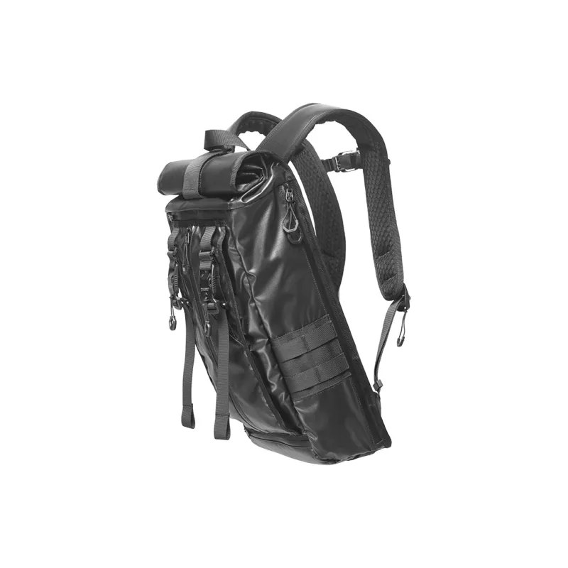 FOXBAT DYNAMICS Nylon Computer Large Capacity Backpack Unisex Off-Speed Black PTX Edition-3