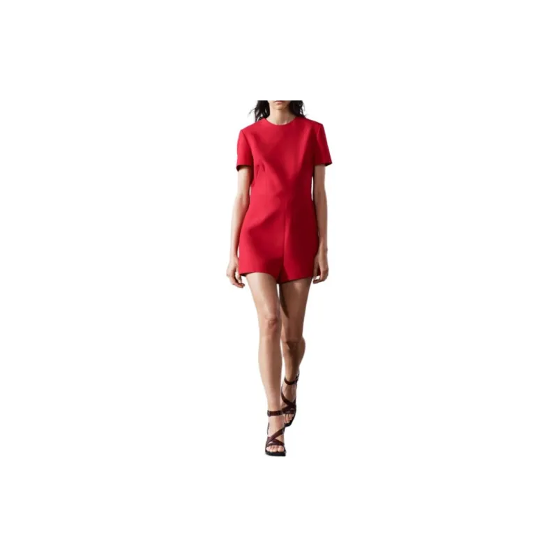 ZARA Bodysuits Women's Deep Red-2