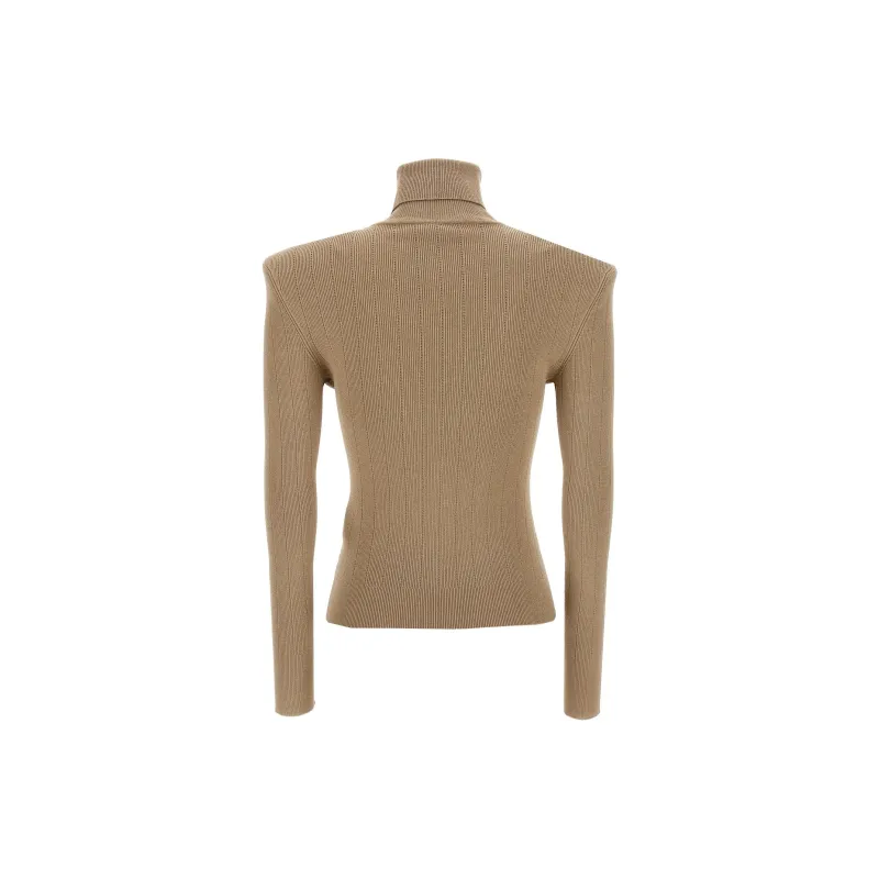 BALMAIN Button-Detailed Knitted Jumper-1