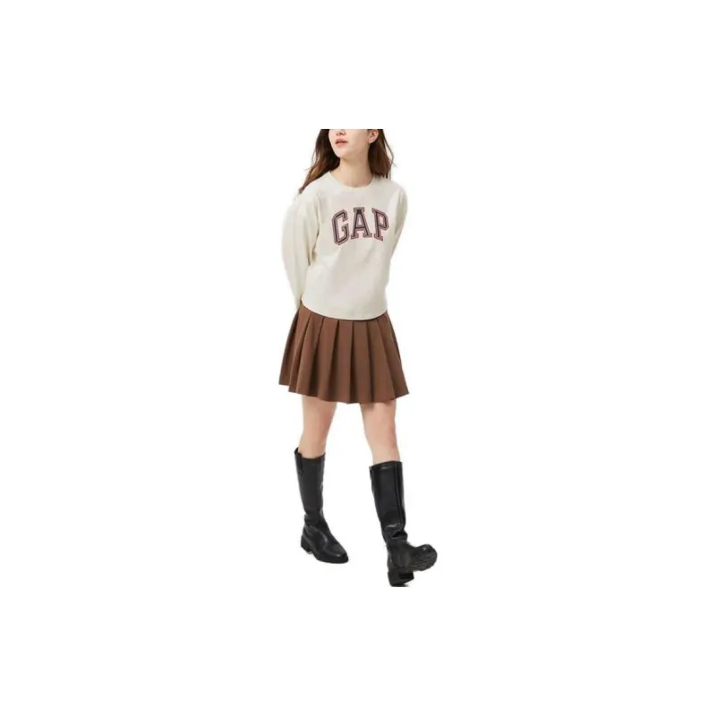 GAP T-Shirts Women's Gray White-1