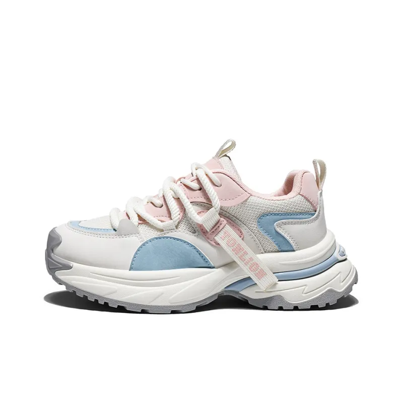 Tonlion Anti Slip And Wear Resistant Breathable Low Top Chunky Sneakers Women's-5