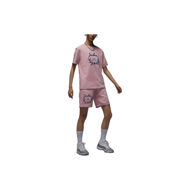 Jordan Brooklyn Casual Shorts Women's Pink-2