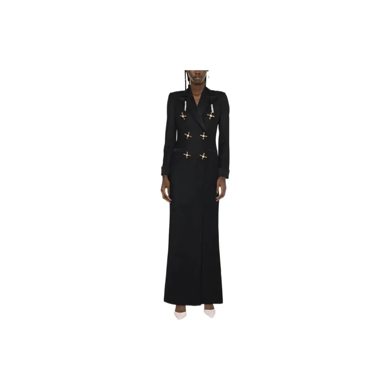MOSCHINO Long-Sleeved Dresses Women's Black-1