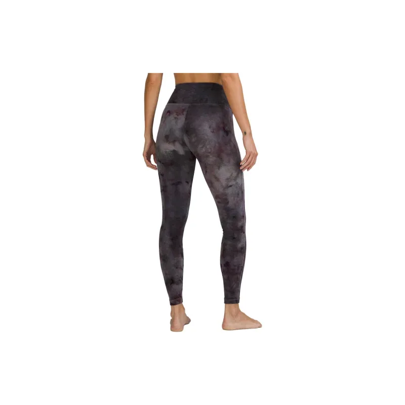 Lululemon Wunder Lounge Sports Pants 26' Women's Xingji Dark Gray Mixed Color-2