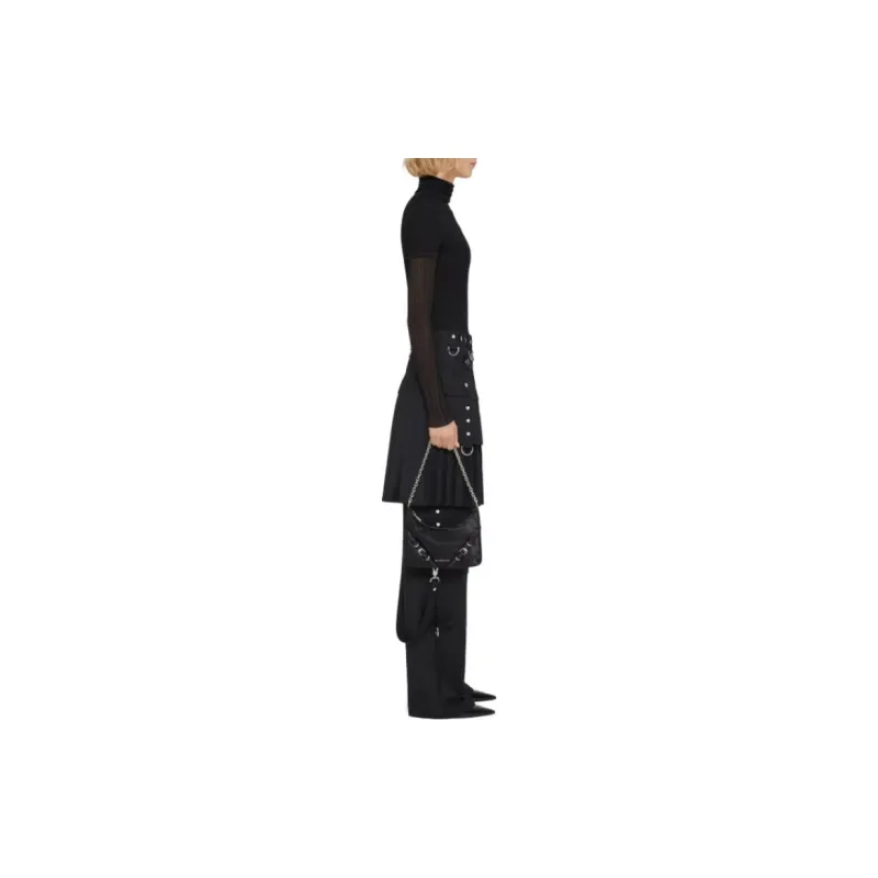 Givenchy Kilted Skirt 'Black'-4