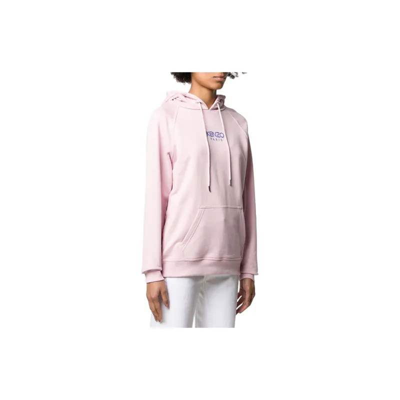 KENZO Letter Logo Sweatshirts Women's Pink-1
