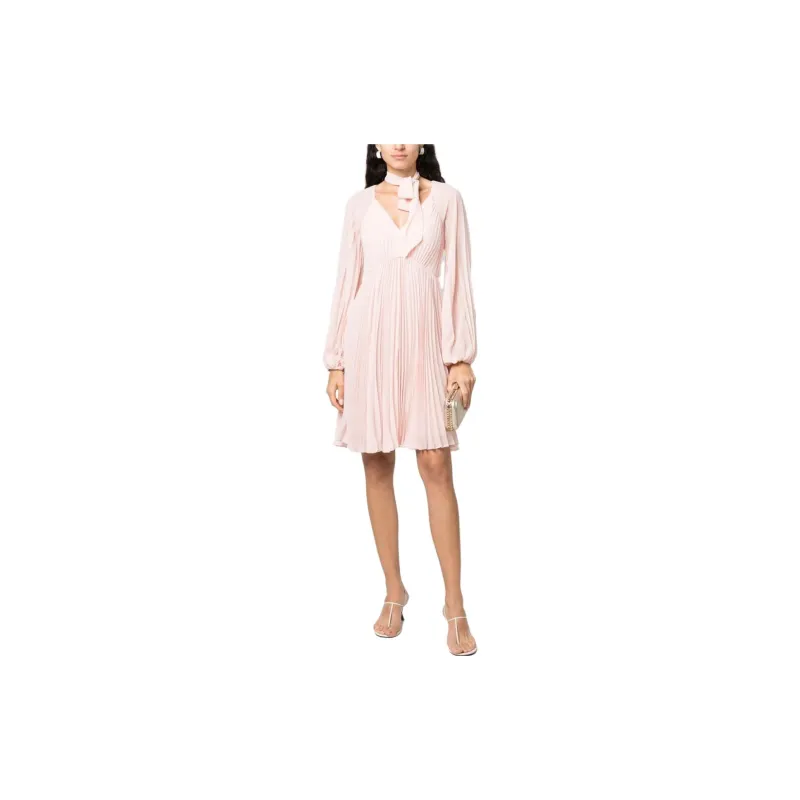 Zimmermann Sunray Pleated Long-Sleeved Mini Dress-1