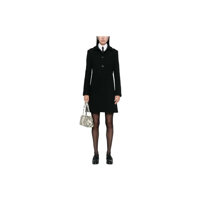 GUCCI Collared Button Up Coat-1