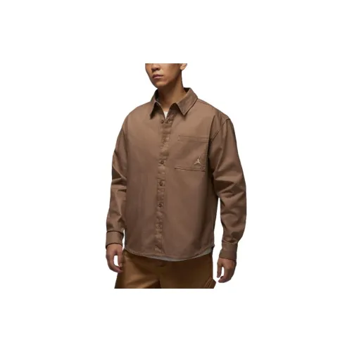 Jordan ESSENTIALS Shirts Men Antique Brown