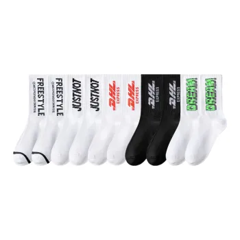 Lan Miao Mid-Calf Socks Men's 10 Pack