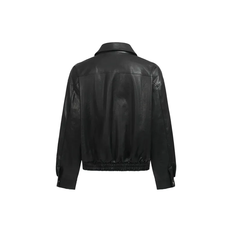 11ESTRANGER Leather Jacket Unisex-5
