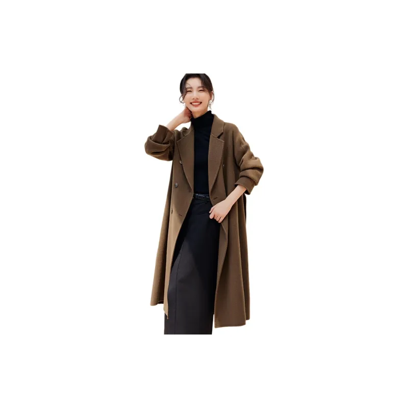 XWI Coats Women's Imitation Coffee-1