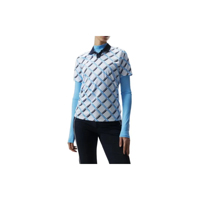 J.Lindeberg Polo Shirt Women's Blue-3