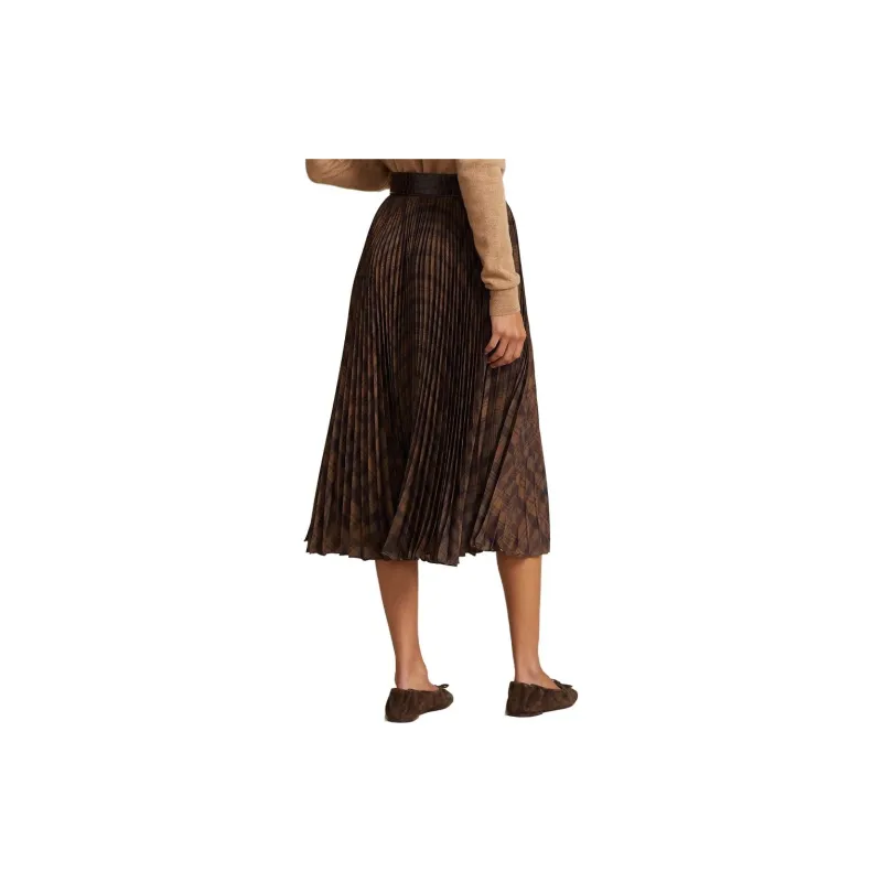 Polo Ralph Lauren FW23 Casual Long Skirts Women's Multicolor-2