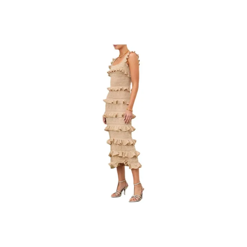 Zimmermann Ruffled Midi Skirt-3