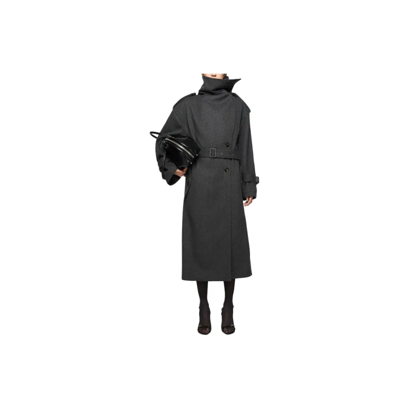 Acne Studios Double Breasted Belted Coat-1