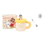 Crayon Shin-Chan Doll Mug Yellow (with Spoon+Gift Box Set)