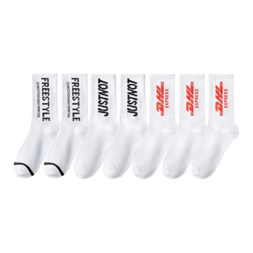 Lan Miao Mid-Calf Socks Men's 7 Pack