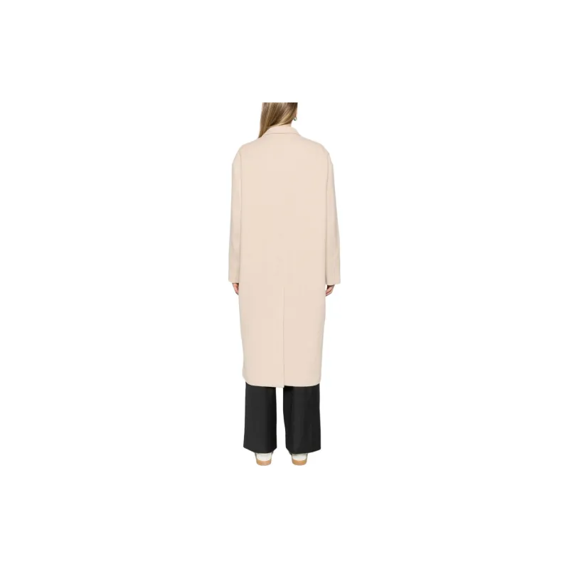 ISABEL MARANT Efezia Single Breasted Straight Hem Coat-2