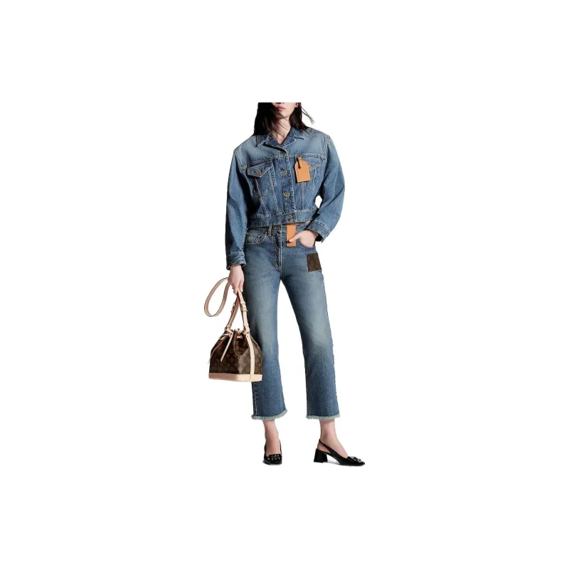 LOUIS VUITTON Stonewashed Trucker Jacket-1