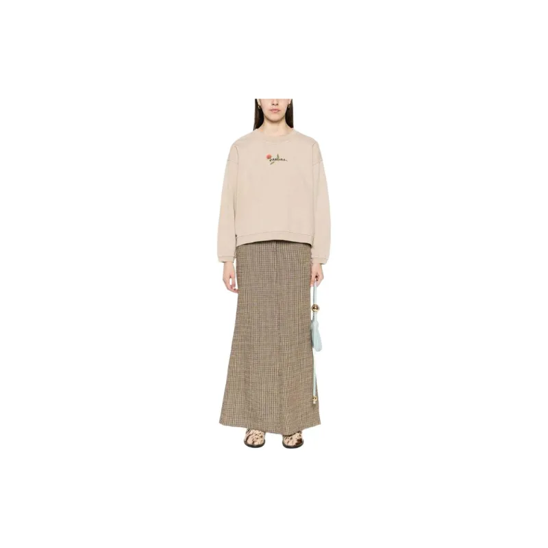 BIMBA Y LOLA Logo-print Cotton Sweatshirt-1