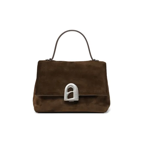 LA FESTIN Cow Leather Crossbody One Shoulder Handbags Regular Women's Caramel Brown/Cookie