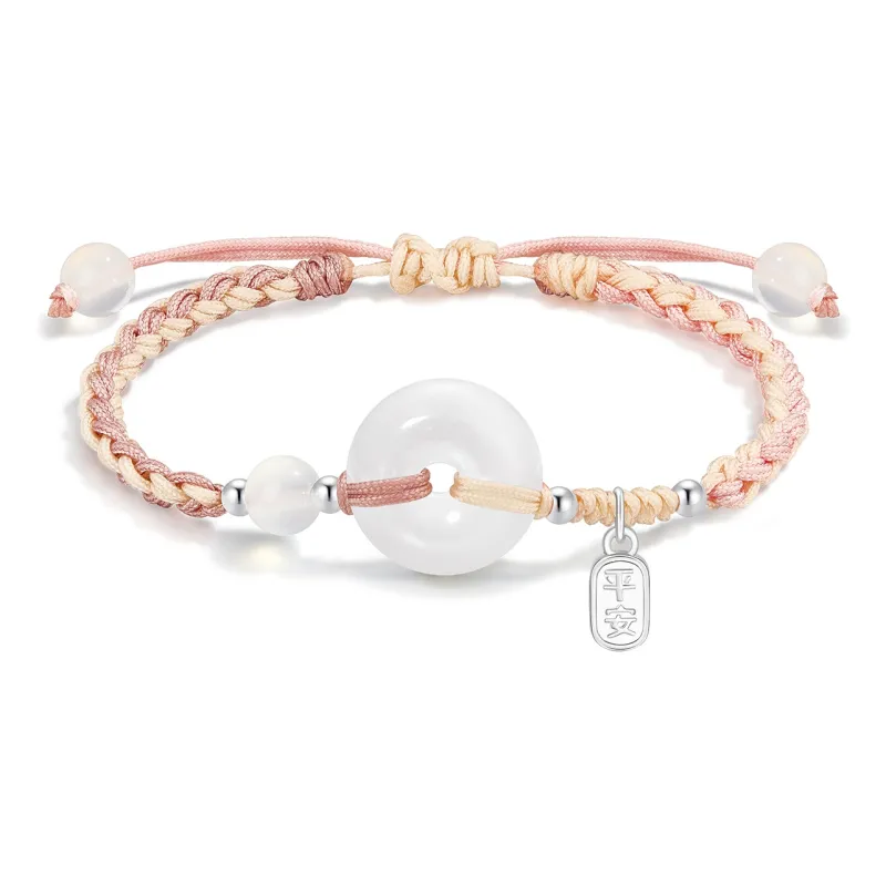 Zeroline Agate Jade Bracelets Unisex-3