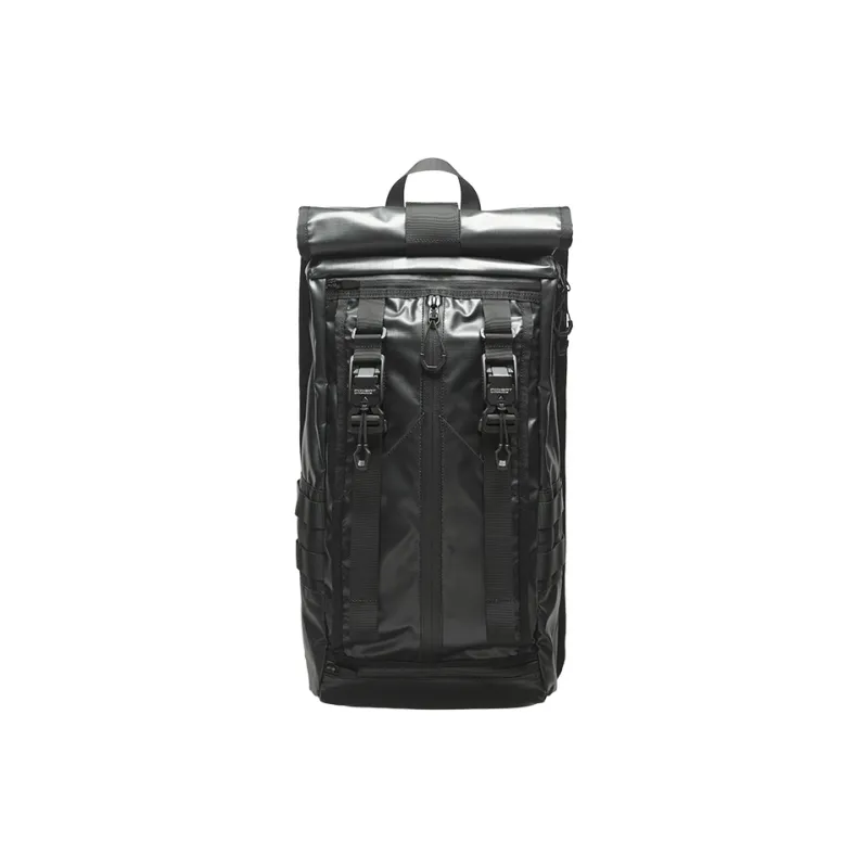 FOXBAT DYNAMICS Nylon Computer Large Capacity Backpack Unisex Off-Speed Black PTX Edition-0