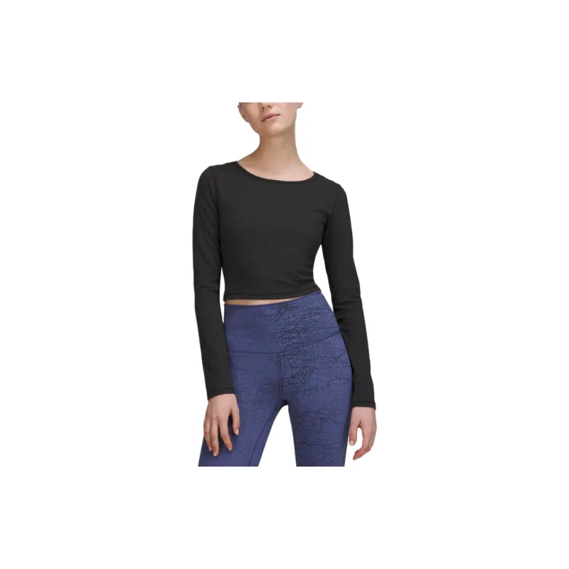 Lululemon Wunder Train Crop Tops Women's-3