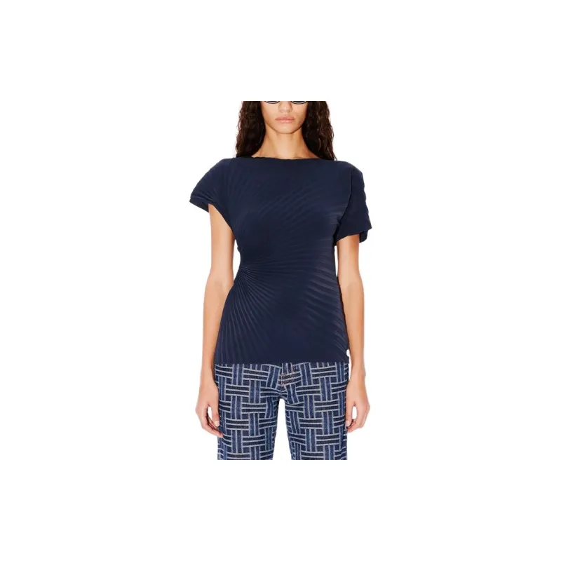 KENZO Sunray pleated T shirt-3
