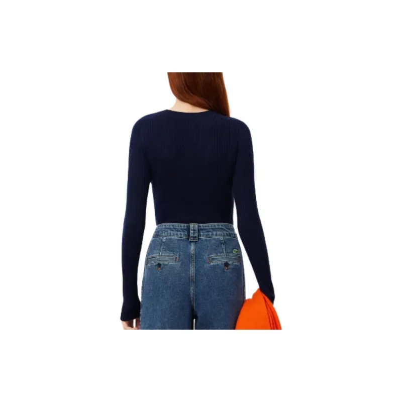 LACOSTE Ribbed Sweater-3