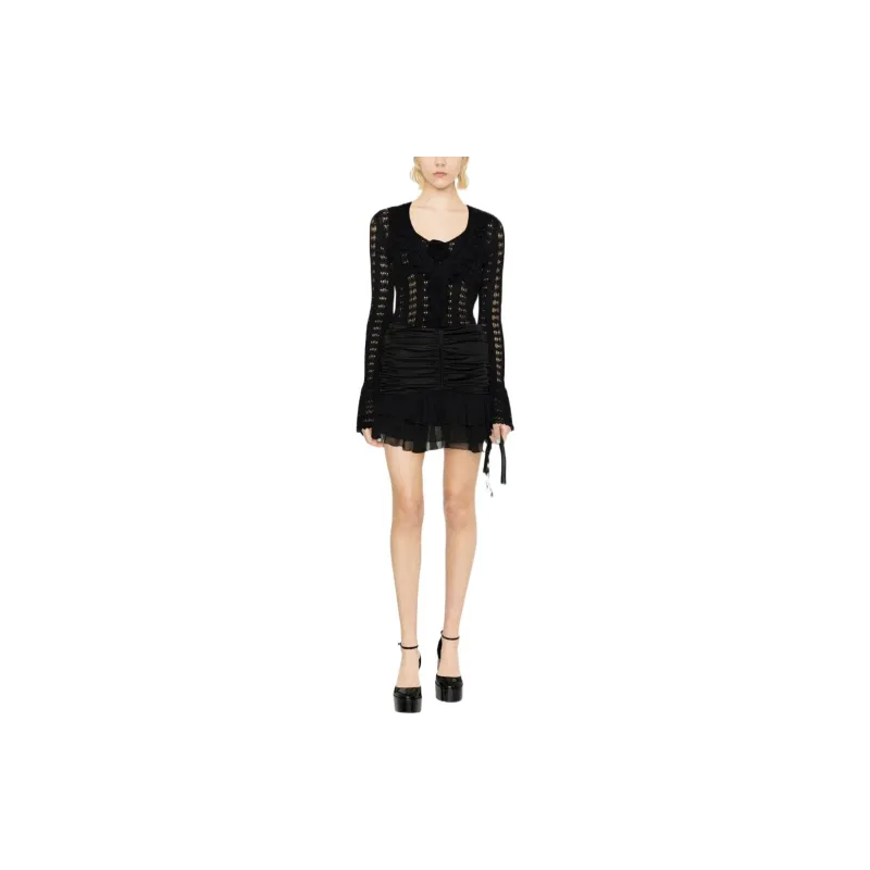 Blumarine SS23 Casual Short Skirts Women's Black-1