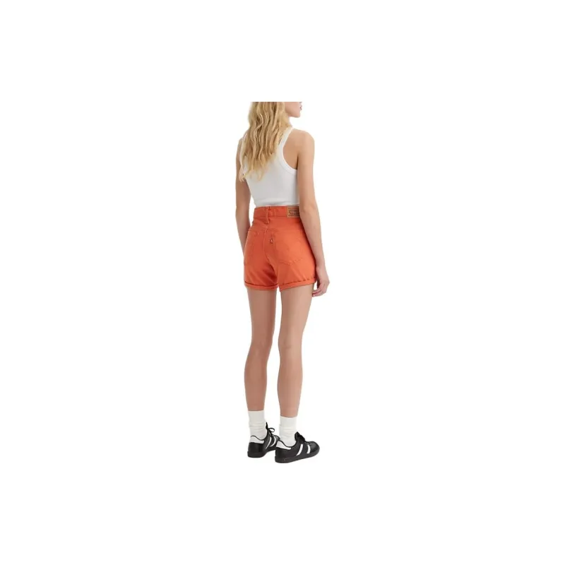 Levis Casual Shorts Women's Orange-2