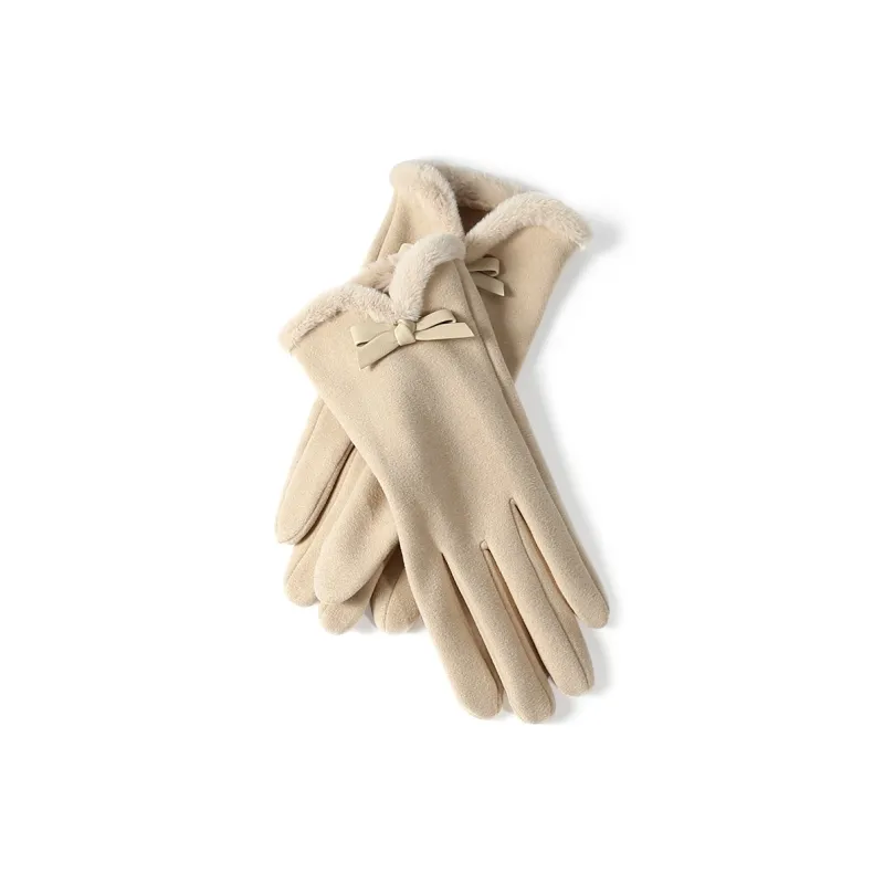 CACUSS Junior Polyester Knit Gloves Women's-1