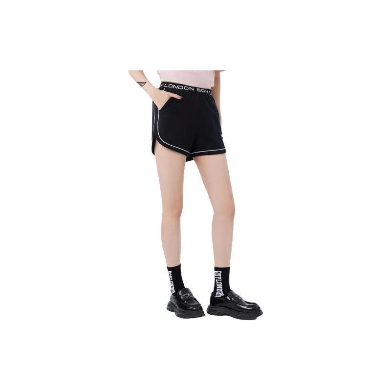 Boy London Casual Shorts Women's Black-4
