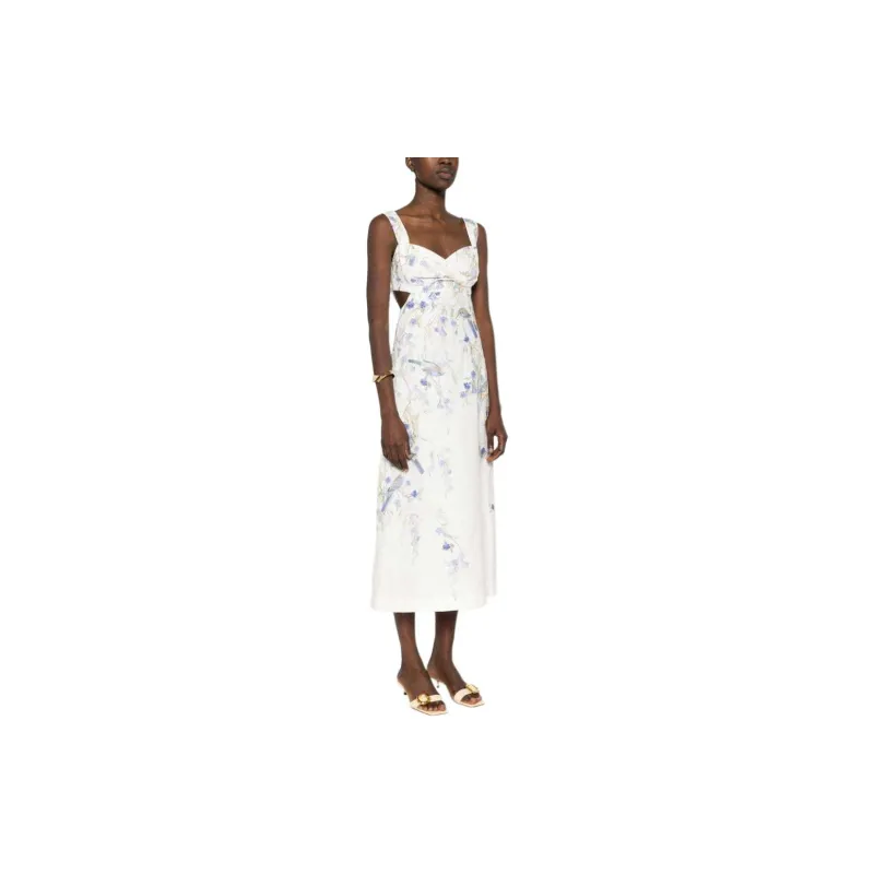 Zimmermann SS24 Slip Dresses Women's White-3