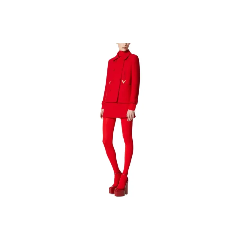 Valentino Jackets Women's Red-3