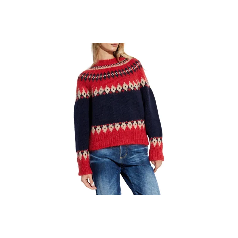 DSQUARED 2 Jacquard Knitted Jumper-1