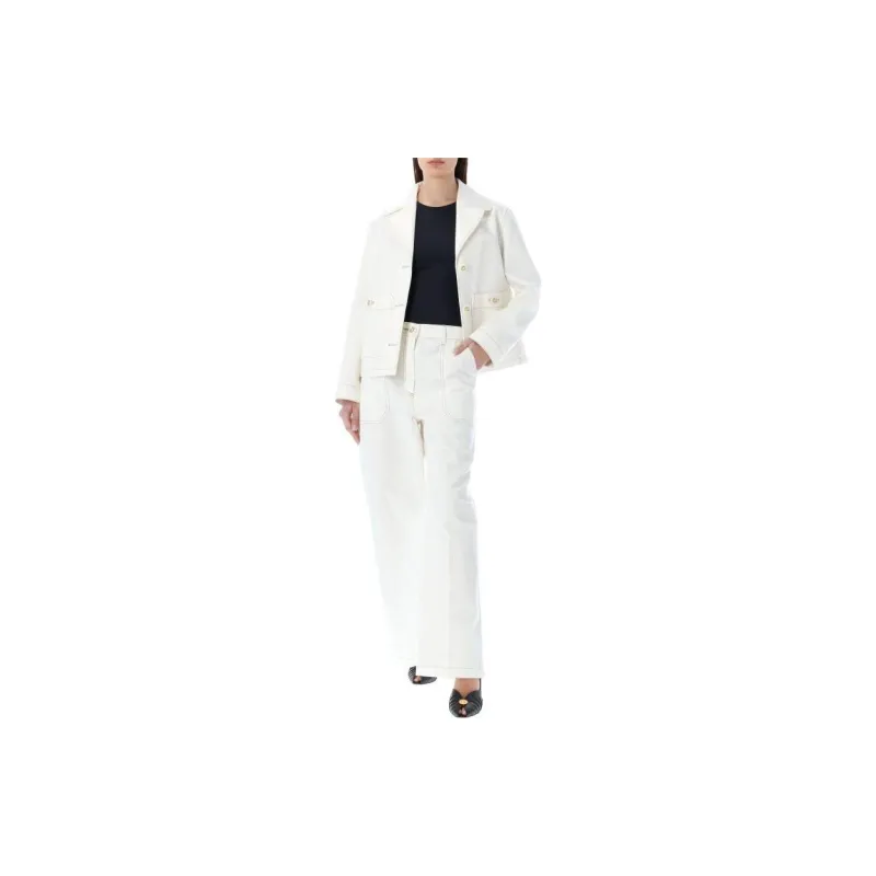 GUCCI High Waisted Trousers-2